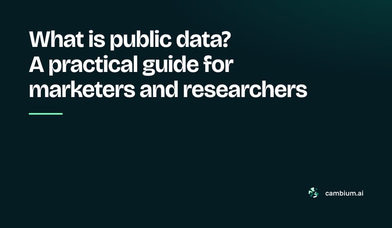 A question mark icon with the text 'What is Public Data' underneath