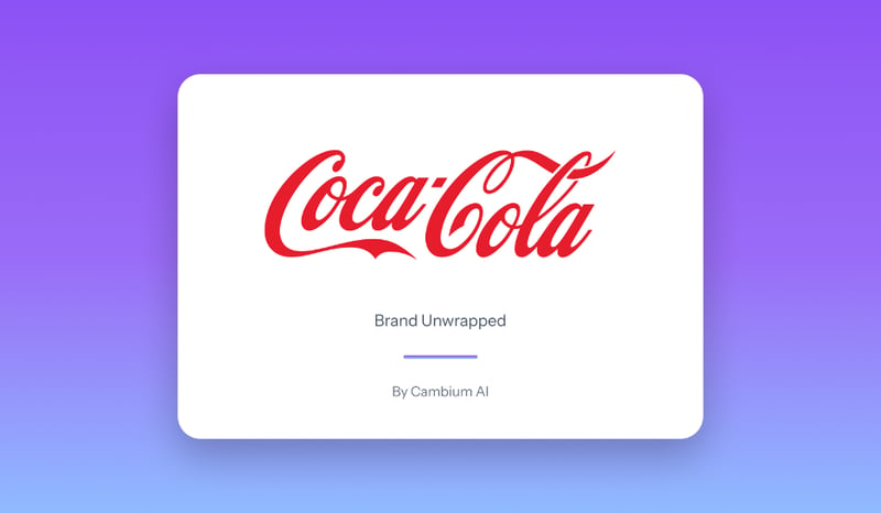 25 Brands Unwrapped: Day 4 - Coca-Cola