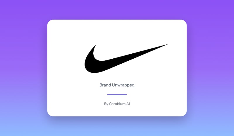 25 Brands Unwrapped: Day 11 - Nike