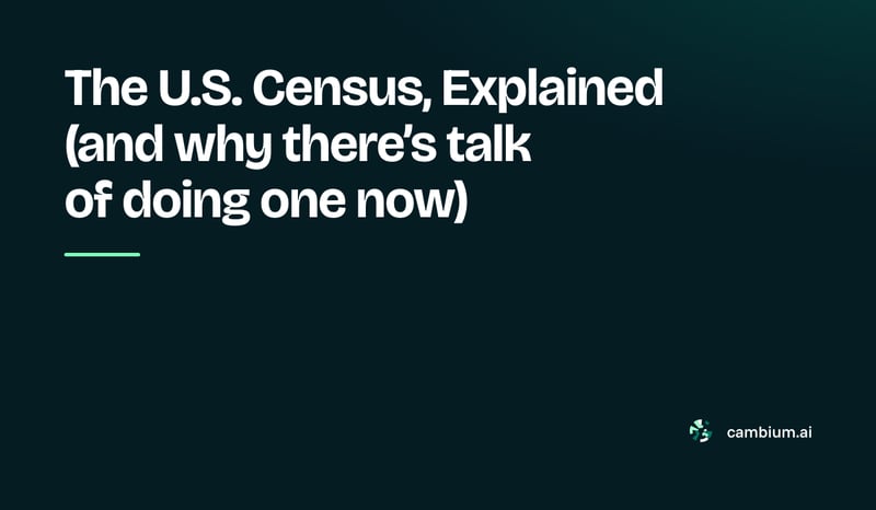 Decoding the U.S. Census 