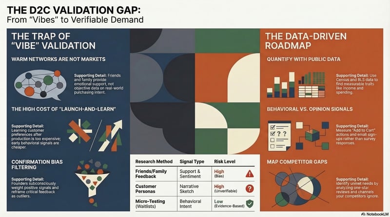 How to Actually Validate D2C Demand Before You Launch