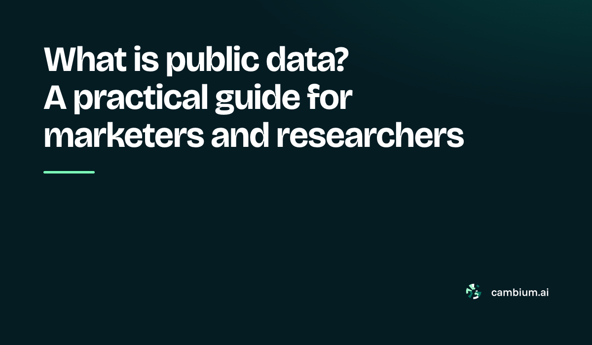 A question mark icon with the text 'What is Public Data' underneath
