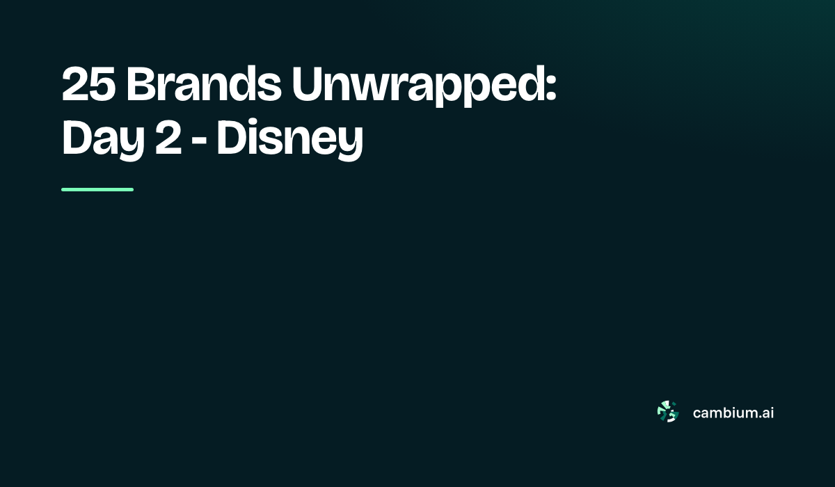 25 Brands Unwrapped: Day 2 - Disney