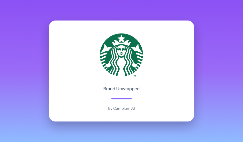25 Brands Unwrapped: Day 14 - Starbucks